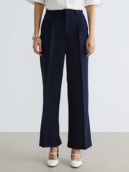 Beli Lastikli Kad?n Pileli Pantolon