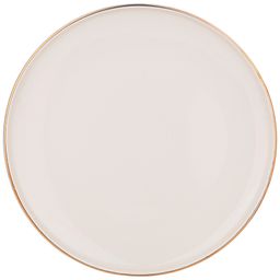 Цена за 4 шт. ТАРЕЛКА ОБЕДЕННАЯ BRONCO SOLO 26,5 СМ БЕЖЕВАЯ