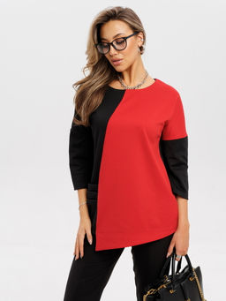 Туника женская Т-143 (нейлон г/к) Индиго - Elenatex фото 32