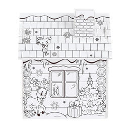 Домик-раскраска 3 в 1 Новогодний хоровод - Zabiaka фото 13
