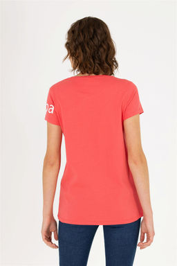 U. S. Polo Assn Женская розовая футболка с круглым вырезом - U.s. polo assn фото 12