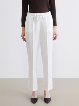 Beli Lastikli Havu? Kesim Kad?n Pantolon