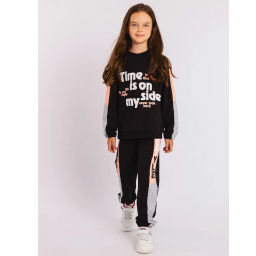 Костюм спортивный футер 2х нитка петля 8041300103 8041300103 купить оптом по цене 887 ?| Фабрика детской одежды Юлла - Youlala фото 22