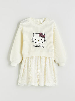 Hello Kitty Nak??l? K?z ?ocuk Elbise