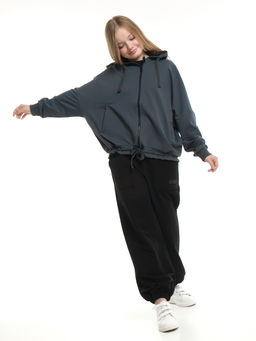 Комплект для девочки 22-4066 графит