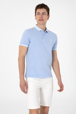 Erkek A__k Mavi Basic Ti__rt Sepette S_rpriz _ndirim - U.s. polo assn фото 3
