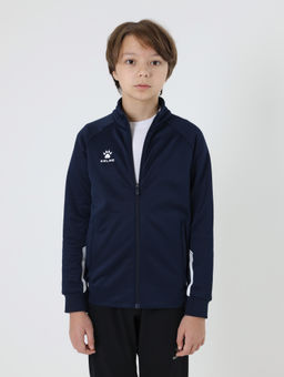 Детская олимпийка KELME Childrens Knitted Jacket (fleece) Dark Blue