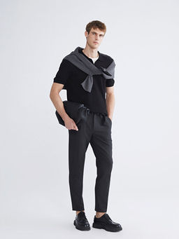 Polo Yaka Erkek Triko Kazak