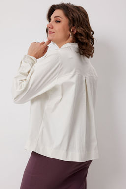 Блуза BegiModa 4135 сливочный  фото 9