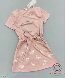 Платье для девочки из хлопка