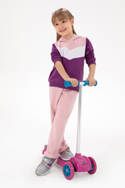 K_z _ocuk Menek_e Kap__onlu Sweatshirt Sepette S_rpriz _ndirim - U.s. polo assn фото 2