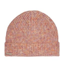 Шапка SEEBERGER арт. 18206-0 TURN-UP BEANIE (ярко-розовый)