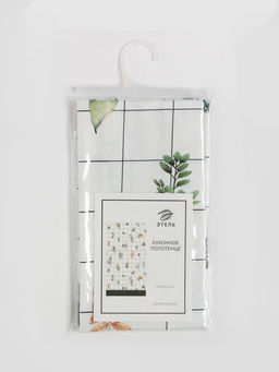 Полотенце Этель Flora (вид 2) 40?73 см, 100% хлопок, саржа 190 г/м?