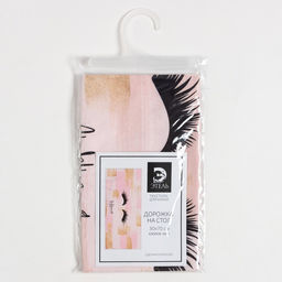 Дорожка Этель Hello beautiful 30*70 см, 100% хлопок, саржа 190 г/м2  фото 2