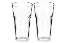 Набор 2 стаканов 500 мл 8,5*8,5*16 см Crystal glass, стекло - Elan gallery фото 13