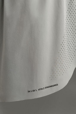 PANTALONES CORTOS LIGEROS RUNNING / Gris perla - Zara фото 9