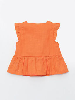 Kare Yaka Kolsuz Basic K?z Bebek G?mlek - Waikiki фото 2