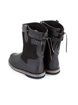 Сапоги мужские Барс, коричневые, на войлочной подошве