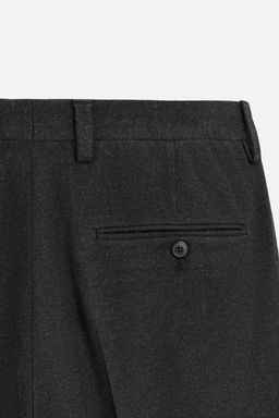 TEXTURED WOOL BLEND TROUSERS - Zara фото 9