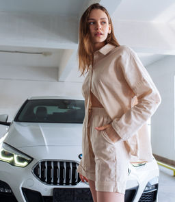 Костюм #ОБШ1345 (1), бежевый - Dommod фото 4