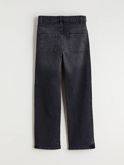 Straight Fit K?z ?ocuk Jean Pantolon