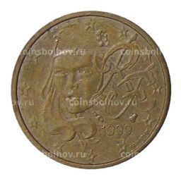 2 евроцента 1999 года Франция