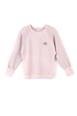 CONTE Джемпер с мерцающим блеском и брошью 837 pink - Conte elegant фото 3