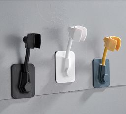 Самоклеящийся держатель для лейки душа на стену (2823) Самоклеящийся держатель для лейки душа на стену черная (2823-2)