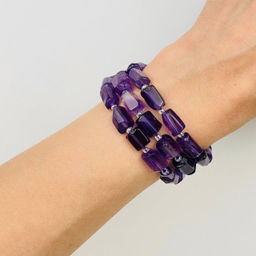 Бусины для украшений из Аметиста 40 см