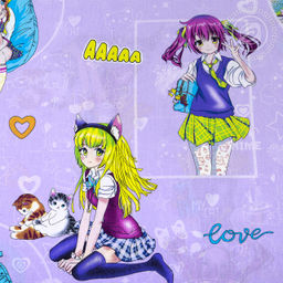 Аниме 1,5 сп./Пододеяльник: 1 шт. - 215*145; Простыня: 1 шт. - 214*150; Наволочка: 2 шт. - 70*70; Поплин детский - Артпостель фото 4