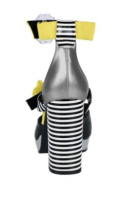 Туфли, черно-желтые - Heine фото 6