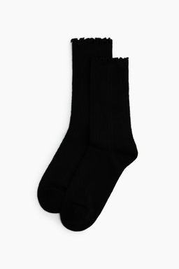 Pack de 5 calcetines en punto pointelle - H&m фото 5