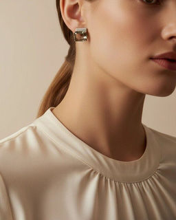 Серьги с кристаллами Swarovski