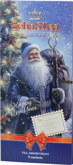 SebaSTea. Новый год. New Year Message №2 (в ассортимменте) карт.упаковка, 9 пак. (Уцененная)