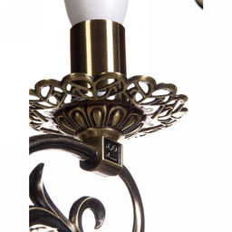 Люстра подвесная в стиле барокко "Biscotti" 5*40Вт Е14 6-MDG5932/5AB