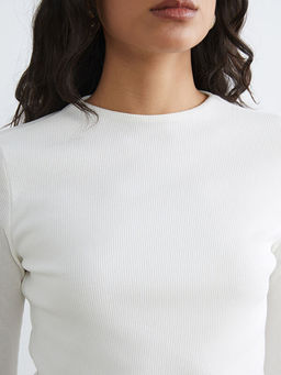 Bisiklet Yaka Fitilli Kad?n Body