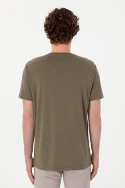 Erkek Regular Fit Bisiklet Yaka Modal Vizon Basic Ti__rt Sepette S_rpriz _ndirim - U.s. polo assn фото 5