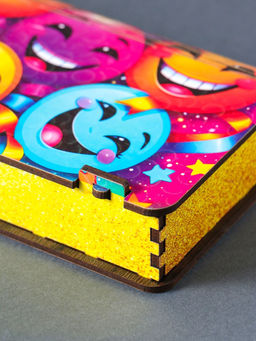 Купюрница "С днём рождения!" смайлики, 19,5х11х3 см, вид 17