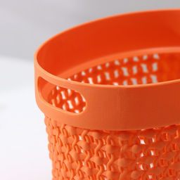 Корзина для мелочей с ручками, пластик, 16.51112 см, зелёная - Simaland фото 3