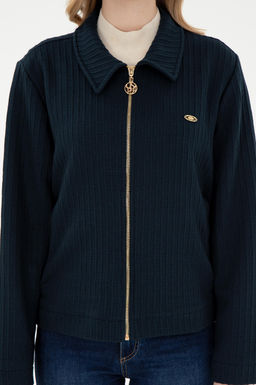 Женский темно-синий свитшот Неожиданная скидка в корзине - U.s. polo assn фото 13