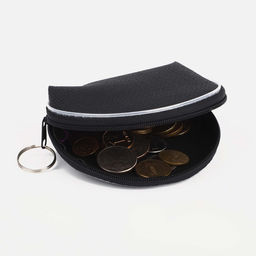 Кошелёк на молнии, цвет чёрный - Simaland фото 3