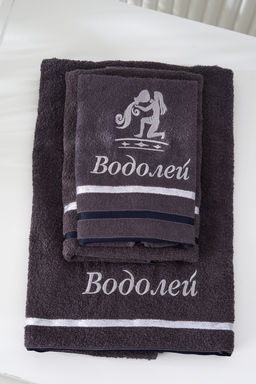 14418/10 Знаки зодиака полотенце махровое плотность 350гр