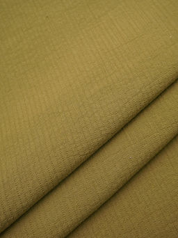 Муслин двухслойный стеганый с эф.жатости цв.Оливково-коричневый, ш.1.4м, хлопок-100%, 200гр/м.кв