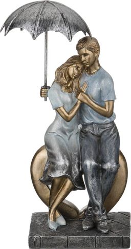 СТАТУЭТКА ВЛЮБЛЕННЫЕ СЕРИЯ ФЬЮЖН 10*8*25 СМ