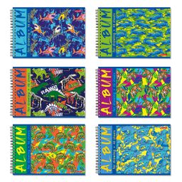 Светоч Альбом для рисования 100 г/м2 A4 29 х 20.5 см 6 шт. на гребне 48 л. 48АЛГР4_000274 Милые и ужасные