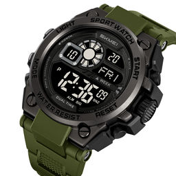 Часы наручные Skmei мужские электронные спортивные 2318army-green