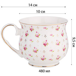 КРУЖКА LEFARD SONNET IN ROSES 480 МЛ  фото 3