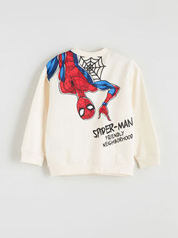 Spider-Man Bask?l? Erkek ?ocuk Sweatshirt