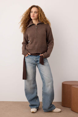 Vizon Wardrobe Essentials Yumusak Dokulu Genis Kal?p Triko H?rka TWOAW26HI00092