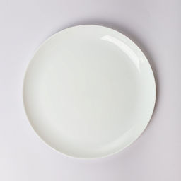 Тарелка обеденная круглая 25 см WHITE-ELEGANCE стеклокер. арт. PO-250E (115669)